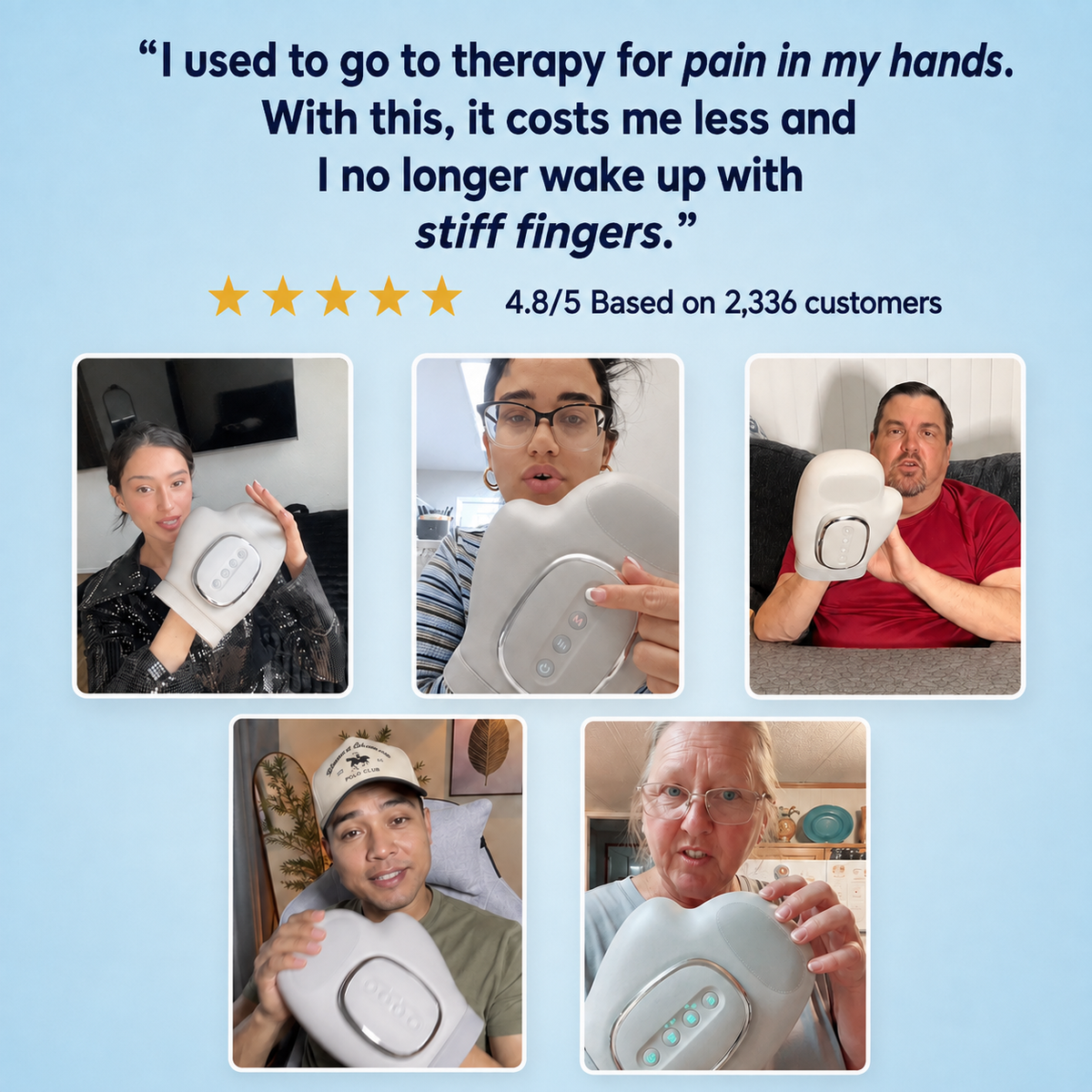 Therapeutic Hand and Wrist Massager