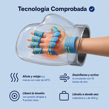 Masajeador Terapéutico de Manos y Muñecas